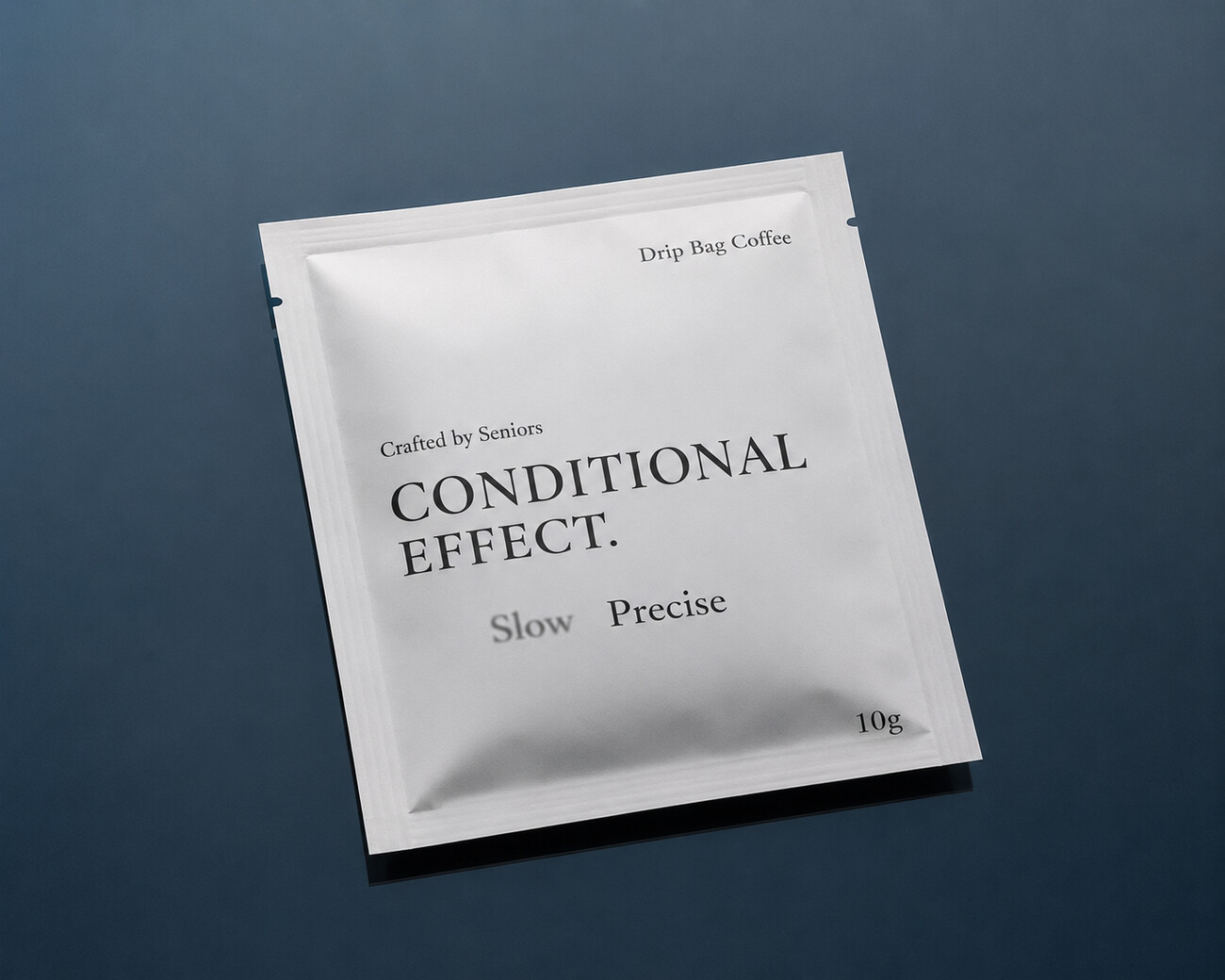 Drip Bag Coffee by Conditional Effect. — on slate.